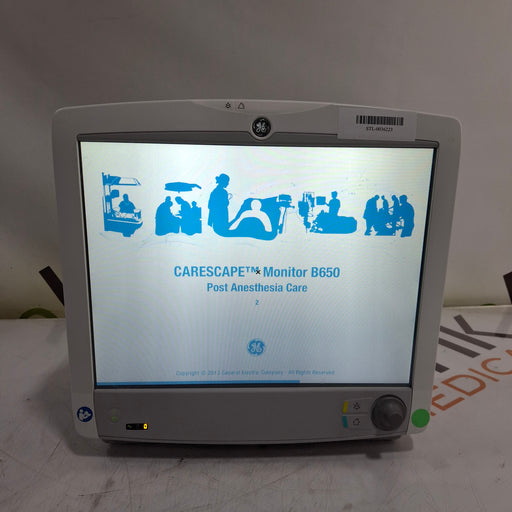 GE Healthcare GE Healthcare Carescape B650 Post Anesthesia Care Patient Monitor Patient Monitors reLink Medical