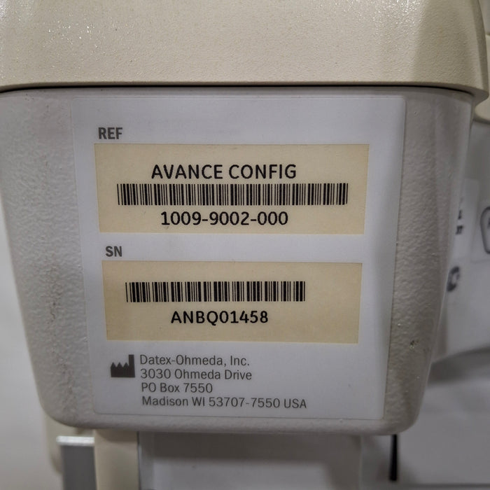 GE Healthcare GE Healthcare S/5 Avance Anesthesia System Anesthesia reLink Medical