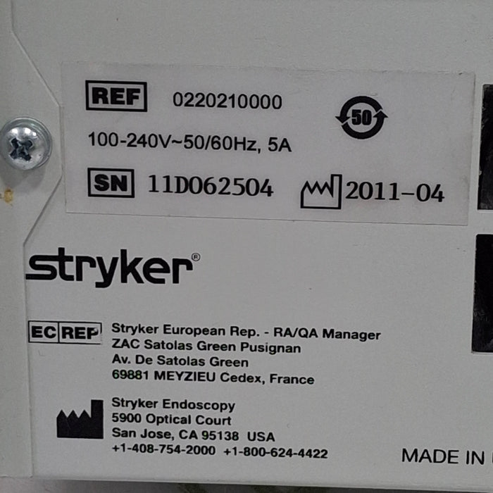Stryker Stryker L9000 Light Source Rigid Endoscopy reLink Medical