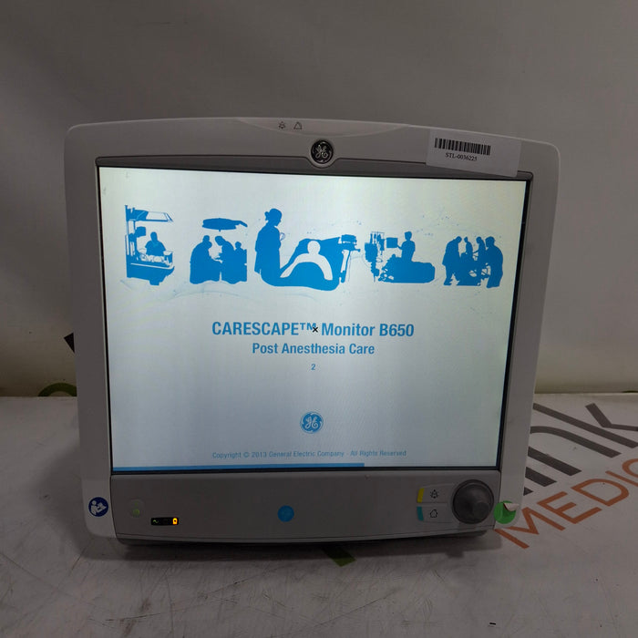 GE Healthcare GE Healthcare Carescape B650 Post Anesthesia Care Patient Monitor Patient Monitors reLink Medical