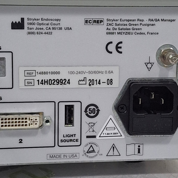 Stryker 1488HD Camera Control Unit
