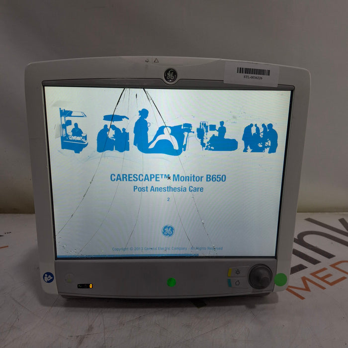 GE Healthcare GE Healthcare Carescape B650 Post Anesthesia Care Patient Monitor Patient Monitors reLink Medical