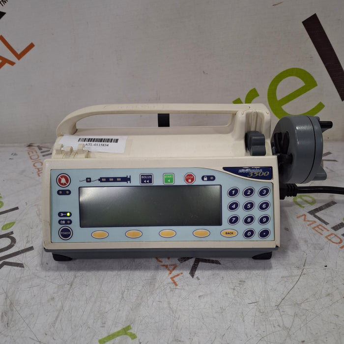 Smiths Medical Smiths Medical Medfusion 3500 Syringe Infusion Pump Infusion Pump reLink Medical