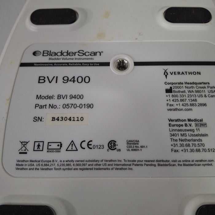 Verathon Medical, Inc Verathon Medical, Inc BVI 9400 Bladderscan Surgical Equipment reLink Medical