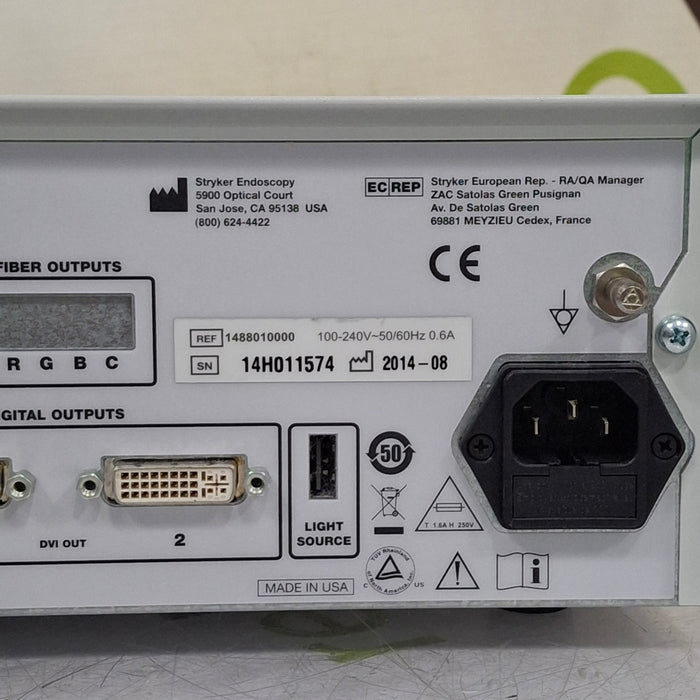 Stryker Stryker 1488HD Camera Control Unit Rigid Endoscopy reLink Medical