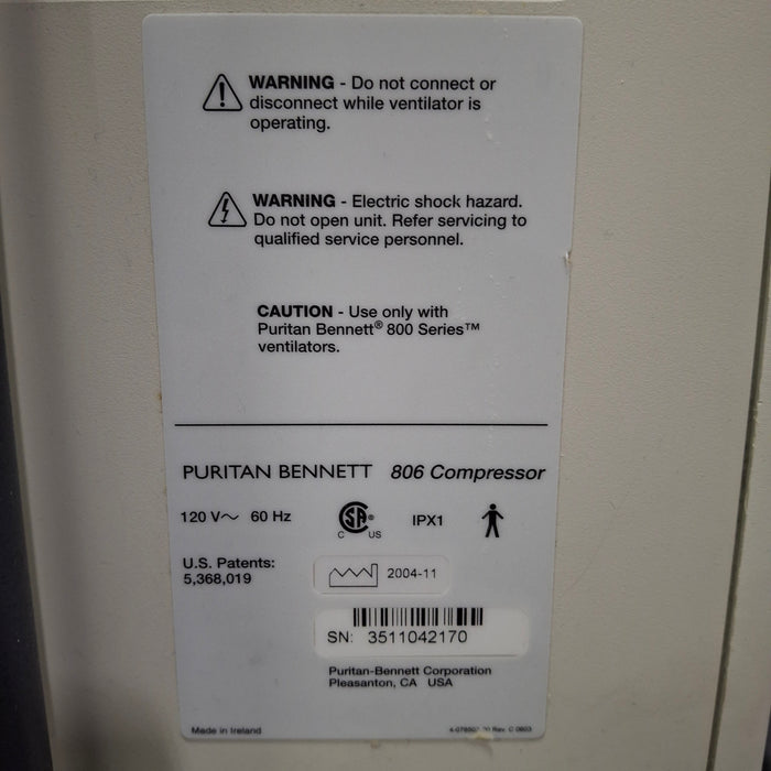 Puritan Bennett Puritan Bennett 840 Ventilator Respiratory reLink Medical