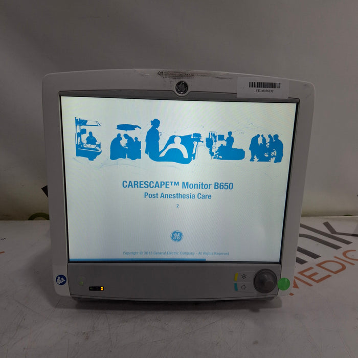 GE Healthcare GE Healthcare Carescape B650 Post Anesthesia Care Patient Monitor Patient Monitors reLink Medical