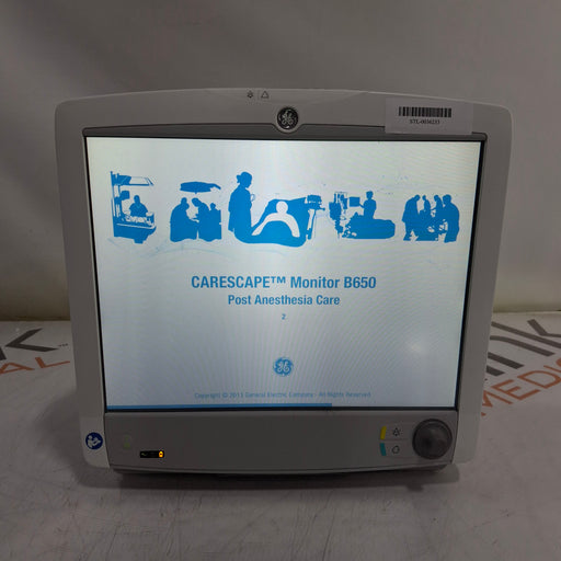 GE Healthcare GE Healthcare Carescape B650 Post Anesthesia Care Patient Monitor Patient Monitors reLink Medical
