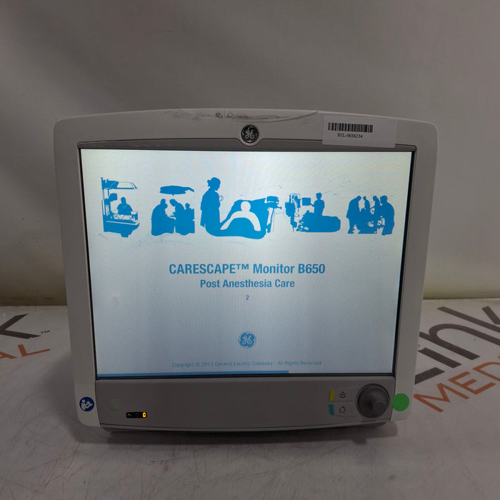 GE Healthcare GE Healthcare Carescape B650 Post Anesthesia Care Patient Monitor Patient Monitors reLink Medical