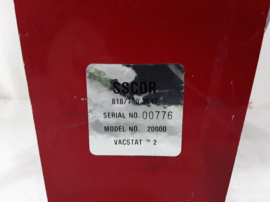 SSCOR, Inc. SSCOR, Inc. VacStat Suction Unit Surgical Equipment reLink Medical