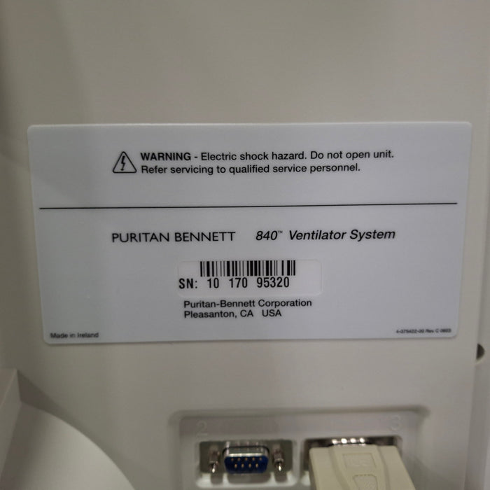 Puritan Bennett Puritan Bennett 840 Ventilator Respiratory reLink Medical