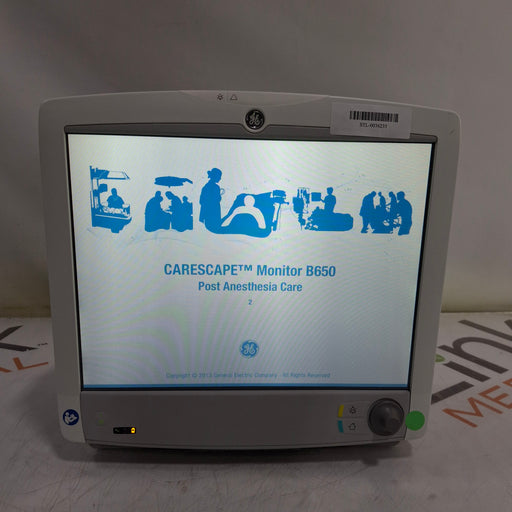 GE Healthcare GE Healthcare Carescape B650 Post Anesthesia Care Patient Monitor Patient Monitors reLink Medical