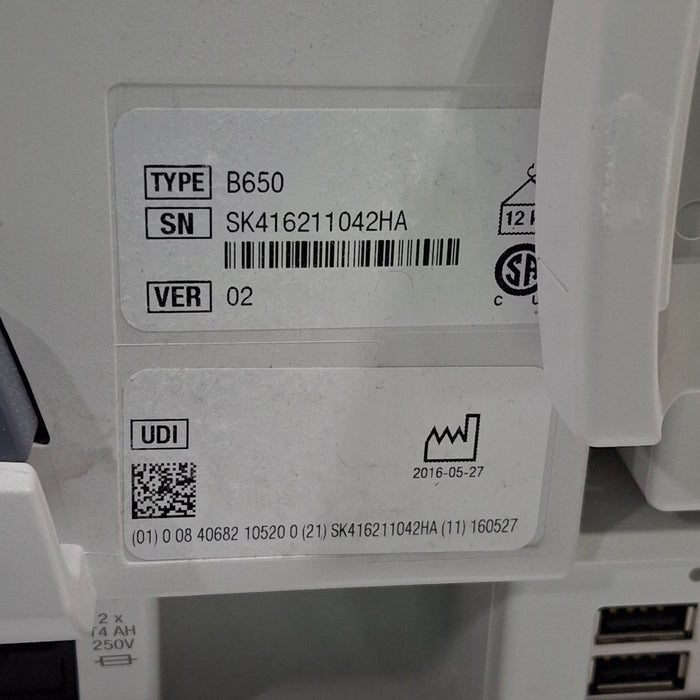 GE Healthcare GE Healthcare Carescape B650 Post Anesthesia Care Patient Monitor Patient Monitors reLink Medical