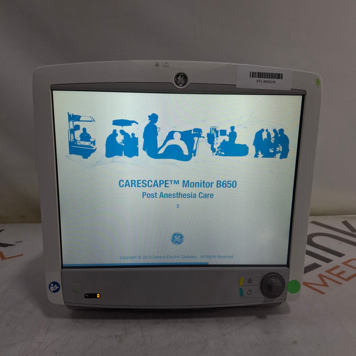 GE Healthcare GE Healthcare Carescape B650 Post Anesthesia Care Patient Monitor Patient Monitors reLink Medical