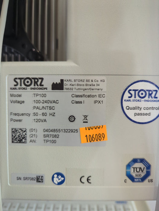 Karl Storz TP 100 Tele Pack X LED Endoscopy System