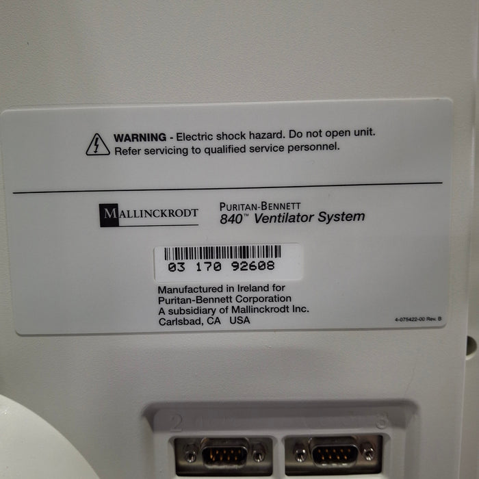 Puritan Bennett Puritan Bennett 840 Ventilator Respiratory reLink Medical