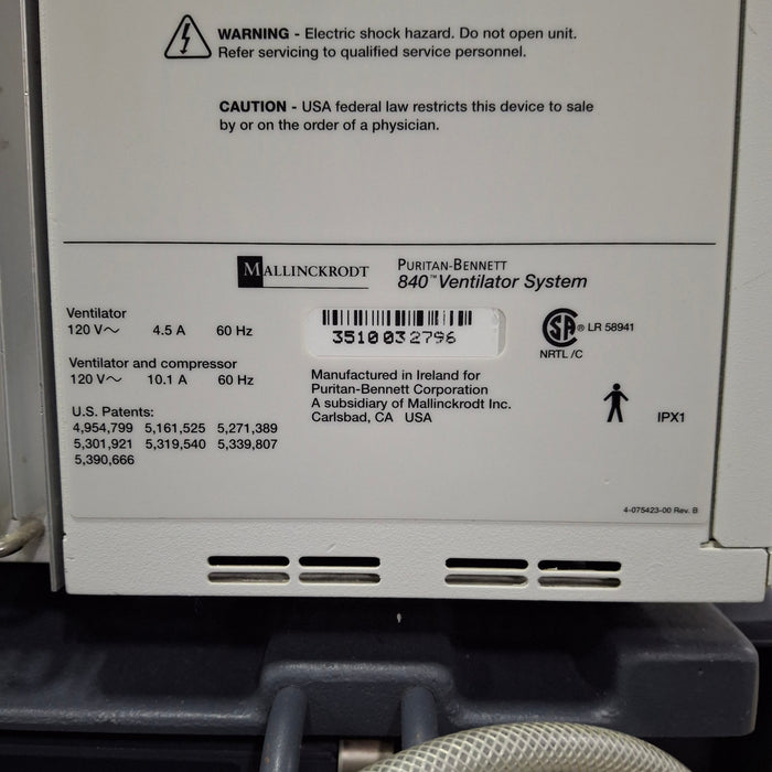 Puritan Bennett Puritan Bennett 840 Ventilator Respiratory reLink Medical