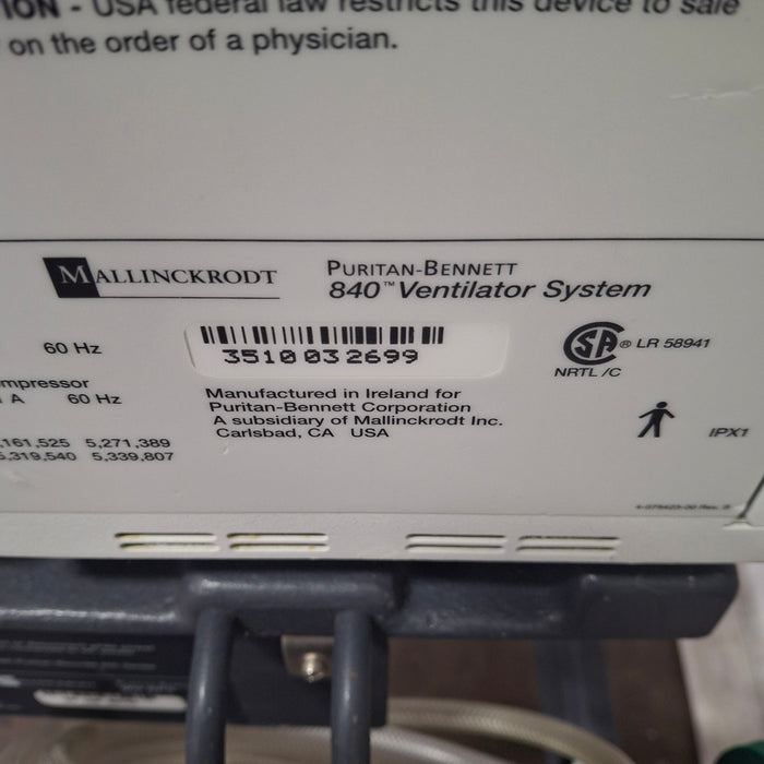 Puritan Bennett Puritan Bennett 840 Ventilator Respiratory reLink Medical