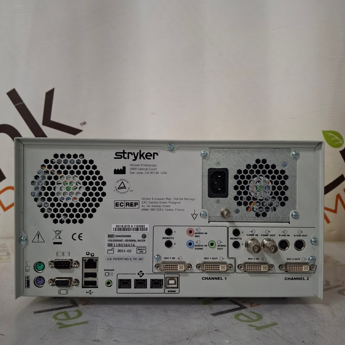 Stryker Stryker 240-050-988 SDC Ultra HD Information System Rigid Endoscopy reLink Medical