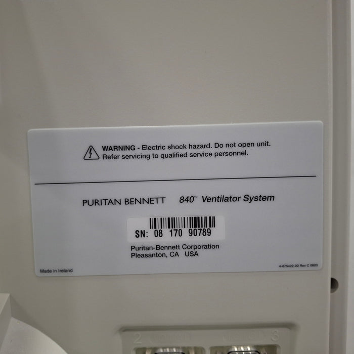 Puritan Bennett Puritan Bennett 840 Ventilator Respiratory reLink Medical