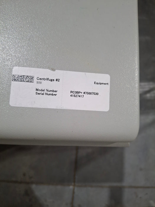 Sorvall Sorvall RC-3BP Plus Refrigerated Centrifuge Centrifuges reLink Medical