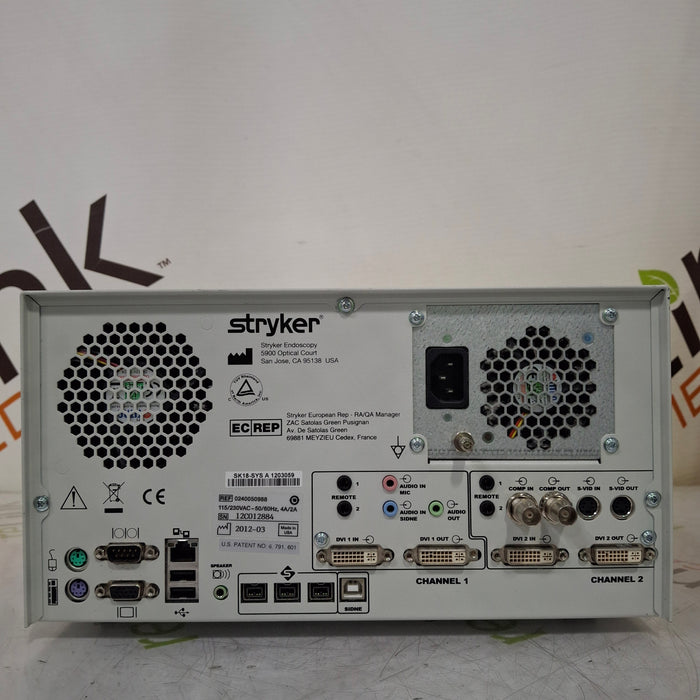 Stryker Stryker 240-050-988 SDC Ultra HD Information System Rigid Endoscopy reLink Medical