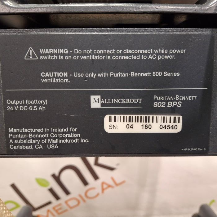 Puritan Bennett Puritan Bennett 840 Ventilator Respiratory reLink Medical