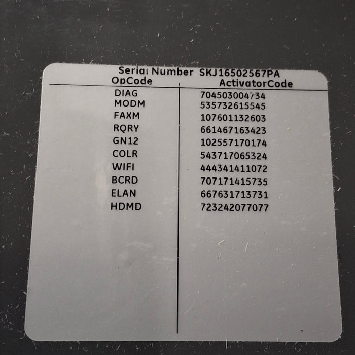 GE Healthcare GE Healthcare MAC 5500 HD ECG without CAM Module Cardiology reLink Medical