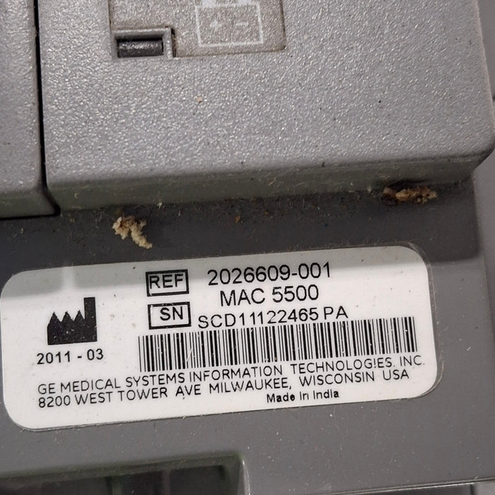GE Healthcare GE Healthcare MAC 5500 ECG without CAM Module Cardiology reLink Medical