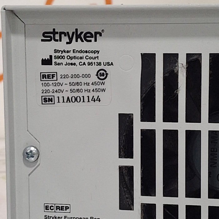 Stryker Stryker X8000 Light Source Rigid Endoscopy reLink Medical