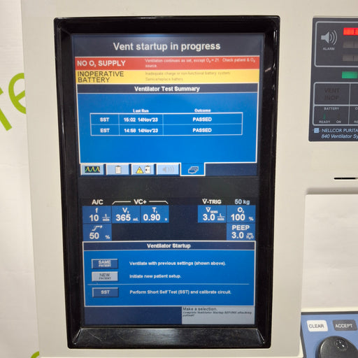 Puritan Bennett Puritan Bennett 840 Ventilator Respiratory reLink Medical