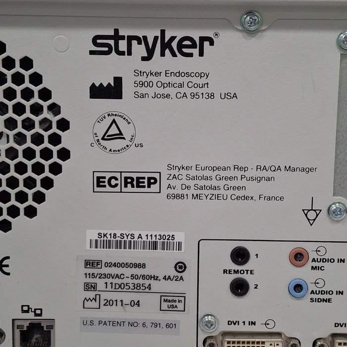 Stryker 240-050-988 SDC Ultra HD Information System