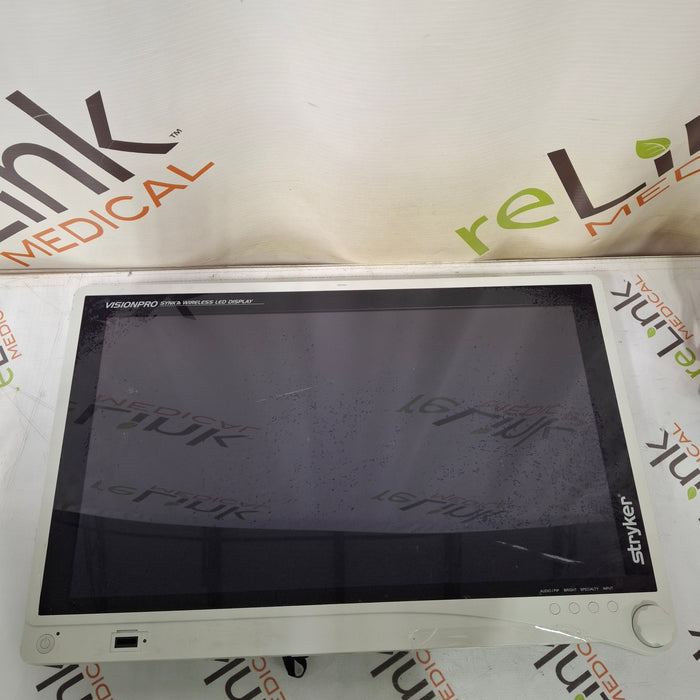 Stryker Stryker VisionPro SYNK 26 Wireless LED Display Rigid Endoscopy reLink Medical