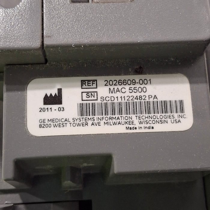 GE Healthcare GE Healthcare MAC 5500 ECG without CAM Module Cardiology reLink Medical