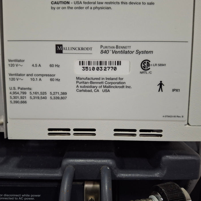 Puritan Bennett Puritan Bennett 840 Ventilator Respiratory reLink Medical