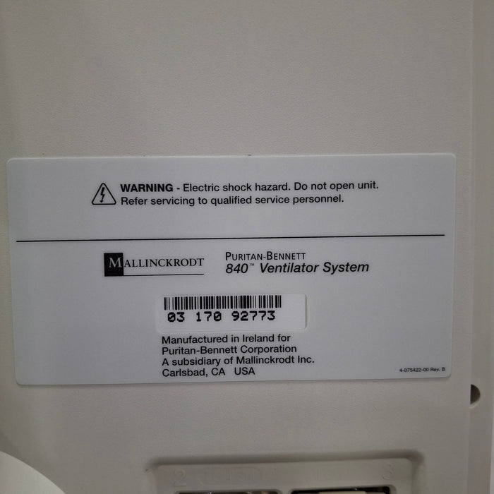 Puritan Bennett Puritan Bennett 840 Ventilator Respiratory reLink Medical