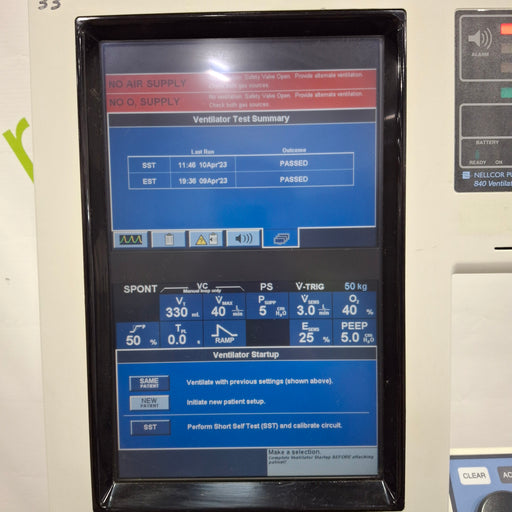 Puritan Bennett Puritan Bennett 840 Ventilator Respiratory reLink Medical