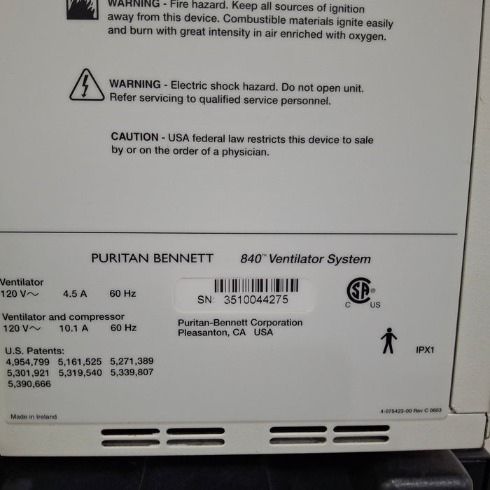 Puritan Bennett 840 Ventilator