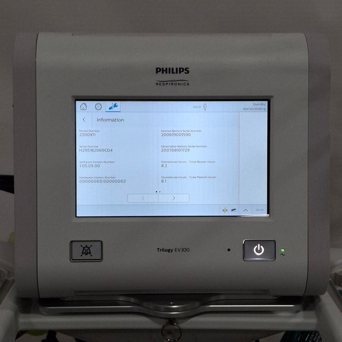 Philips Philips Trilogy EV300 Ventilator Respiratory reLink Medical