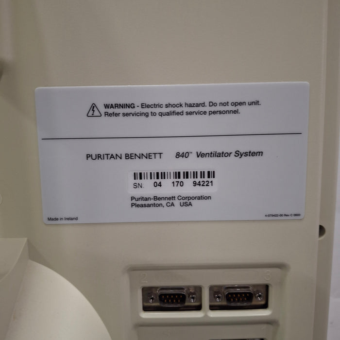 Puritan Bennett Puritan Bennett 840 Ventilator Respiratory reLink Medical