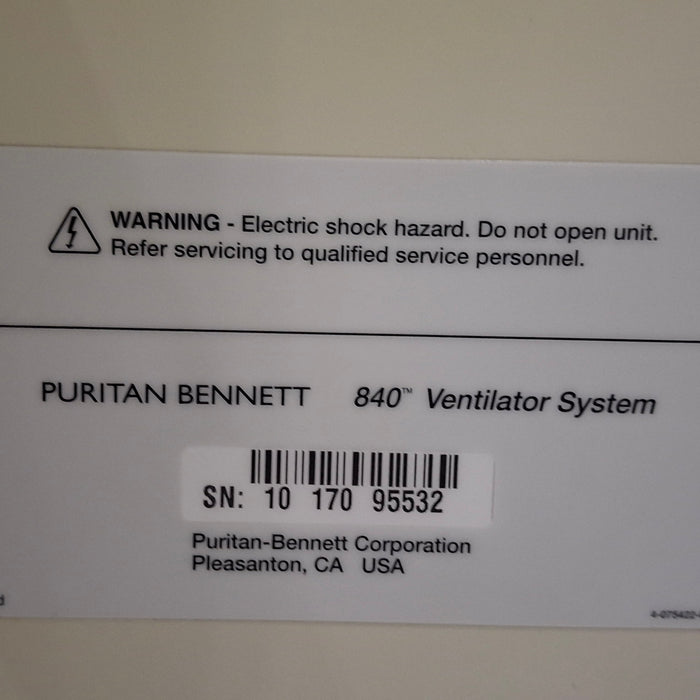 Puritan Bennett Puritan Bennett 840 Ventilator Respiratory reLink Medical