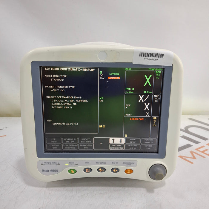 GE Healthcare GE Healthcare Dash 4000 - Masimo SpO2 Patient Monitor Patient Monitors reLink Medical