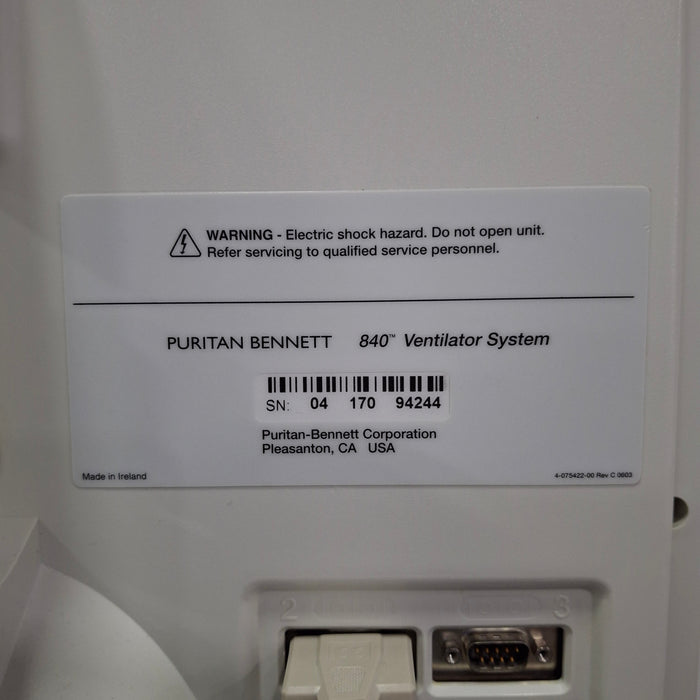 Puritan Bennett Puritan Bennett 840 Ventilator Respiratory reLink Medical