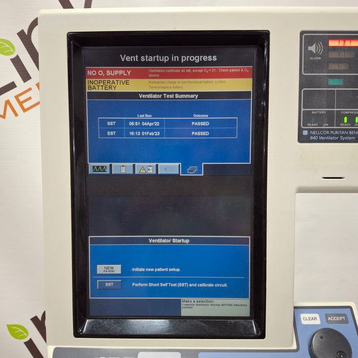 Puritan Bennett Puritan Bennett 840 Ventilator Respiratory reLink Medical