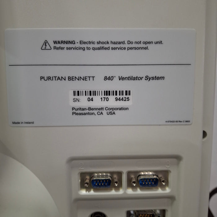 Puritan Bennett Puritan Bennett 840 Ventilator Respiratory reLink Medical