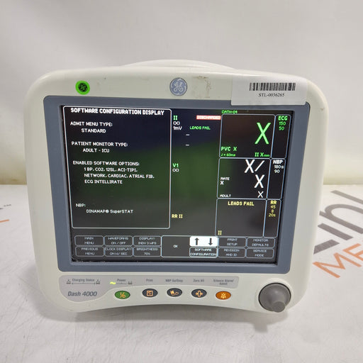 GE Healthcare GE Healthcare Dash 4000 - Masimo SpO2 Patient Monitor Patient Monitors reLink Medical