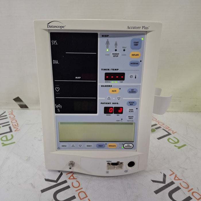Datascope Accutorr Plus Vital Signs Monitor