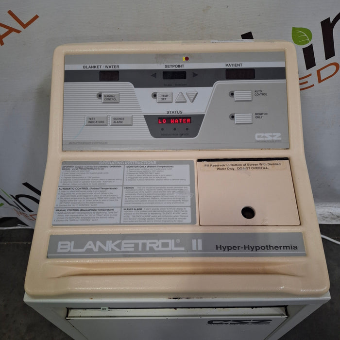 Cincinnati Sub-Zero CSZ Blanketrol II Hyper/Hyporthermia Unit
