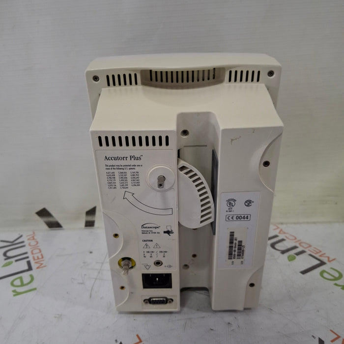 Datascope Datascope Accutorr Plus Vital Signs Monitor Patient Monitors reLink Medical