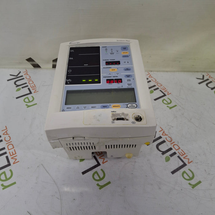 Datascope Datascope Accutorr Plus Vital Signs Monitor Patient Monitors reLink Medical